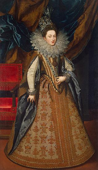 Frans Pourbus Portrait of Margaret of Savoy, Duchess of Mantua Pourbus Germany oil painting art